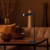Lampka biurkowa V-TAC 4w1 37cm kinkiet klips latarka 3W LED czarna VT-7413 4000K 300lm